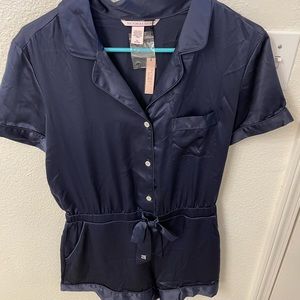 Victoria secret satin romper